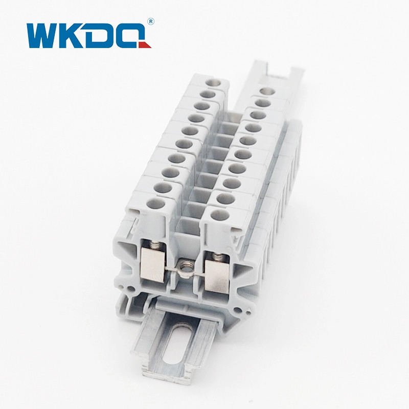 Blok Terminal Sekrup 2,5 Mm² Untuk Rel Din Lebar 15 Mm