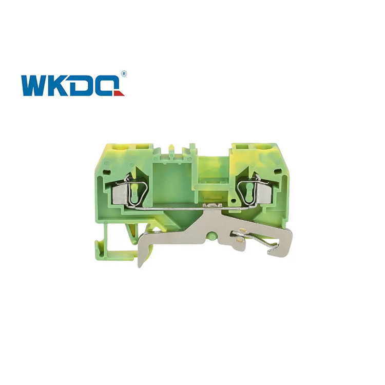 280-907 Grounding Spring Terminal Block Connectors Din Rail Terminal Blocks 2 Konduktor Bukti Korosi Pelindung