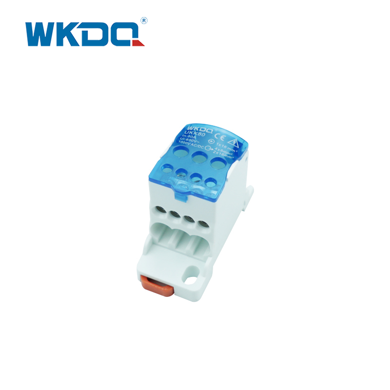Blok Terminal Daya Distribusi untuk Panel Listrik UKK 80A