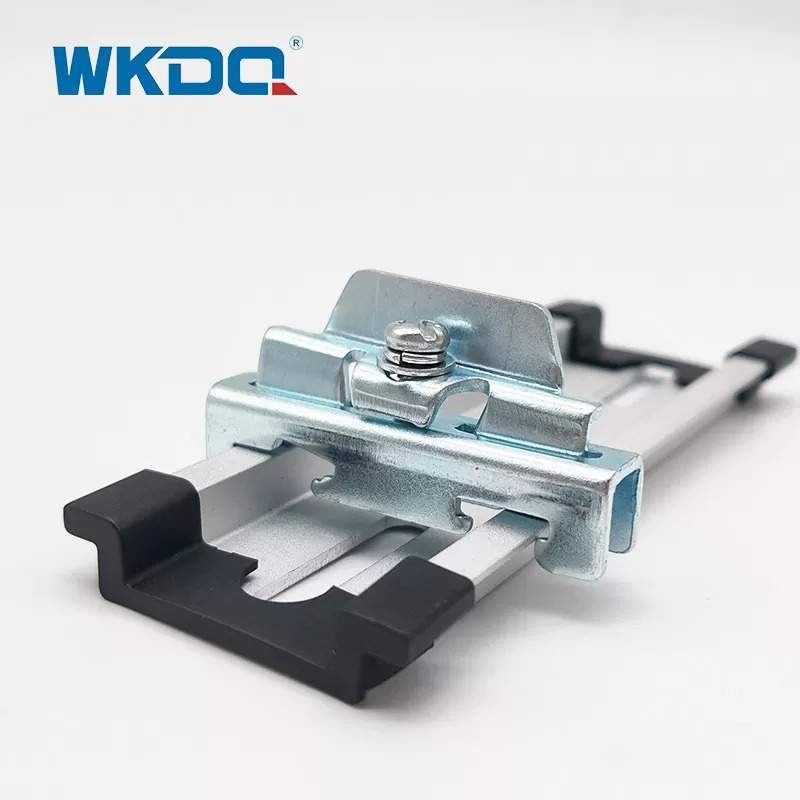 E/EF2 Aluminium Din Rail End Clamp NS 35 Aksesori Rel Din Galvanis