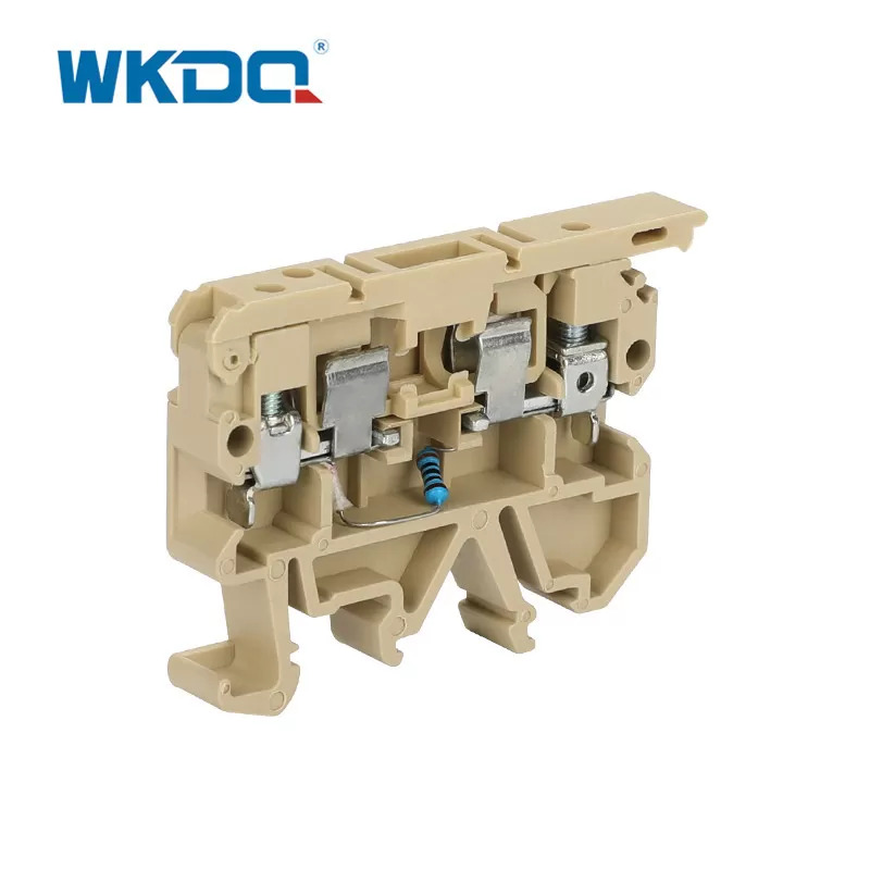 JASK1 LD EN Weidmuller Din Rail Fuse Screw Connection Terminal Block Dengan Produsen Lampu LED