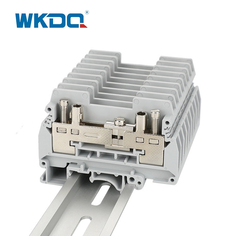 JERTK_S Din Rail Screw Terminal Block 6mm2 Uji Putus Blok Terminal