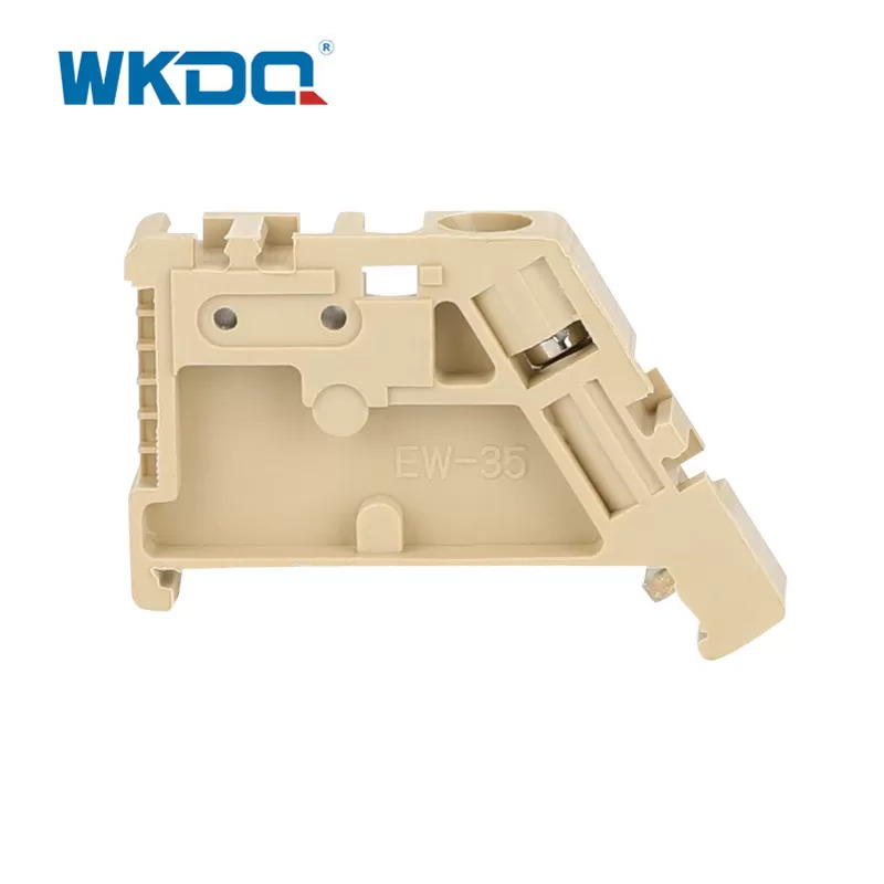 JEW 35 Screw Terminal Block Connector End Clip Bracket Untuk Din Rail Mounted Weidmuller