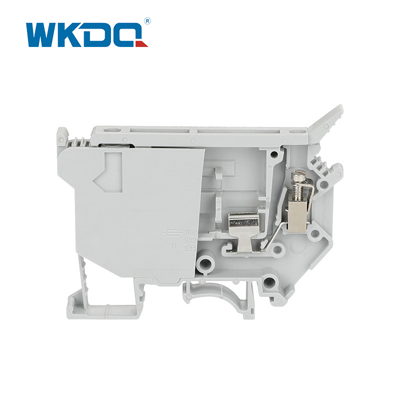 Sekrup Logam Kuningan JUK 5-HESILED Di Blok Terminal, Blok Terminal Terisolasi