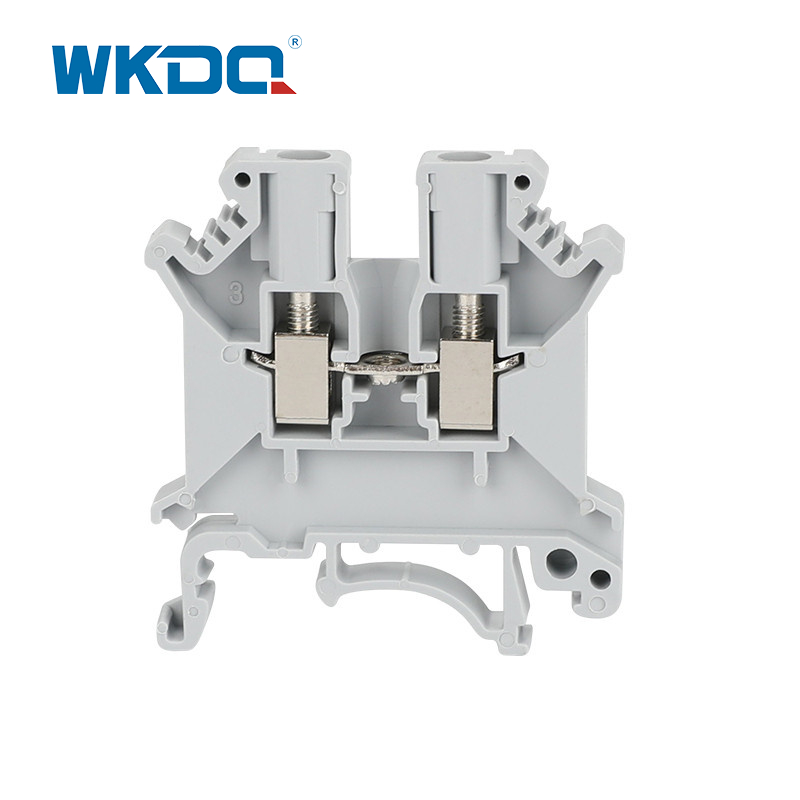 Blok Terminal Listrik JUK3N Din Rail 35mm Dengan Konektor 2.5mm2
