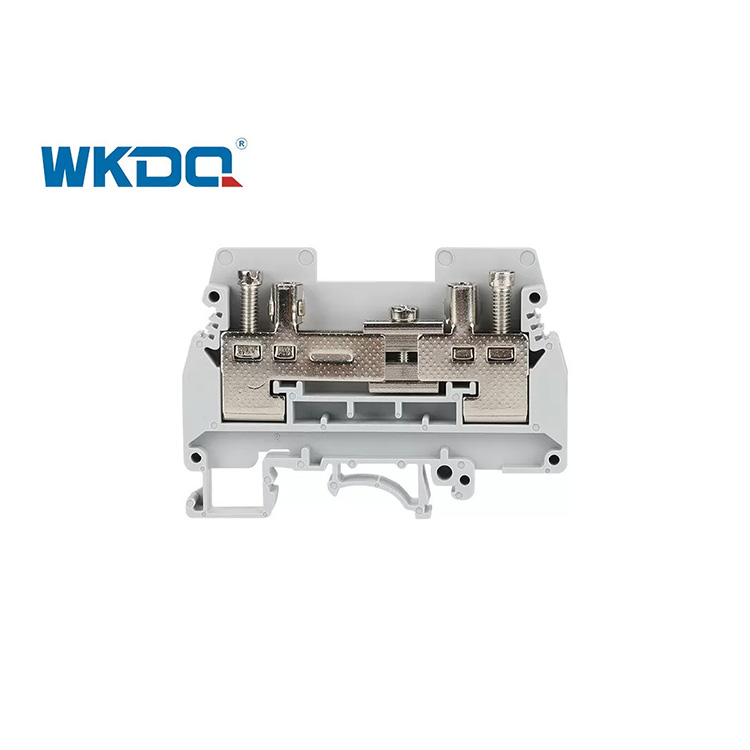 JURTK_S Din Rail Phoenix Screw Terminal Block Connector Keamanan Tinggi 20-8 AWG