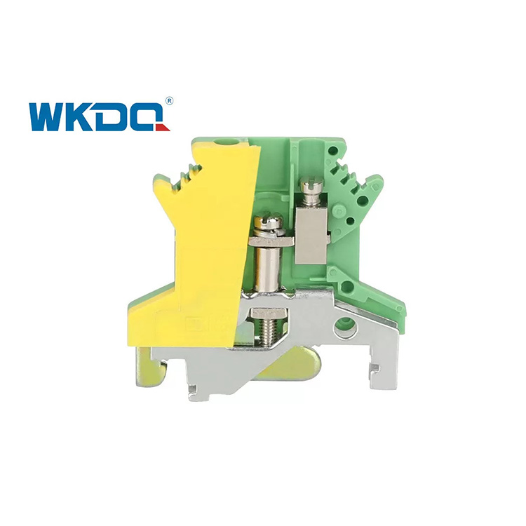 JUSLKG 2.5N Terminal Listrik Blok 2.5 Mm² Logam Anti Korosi Ukuran Standar