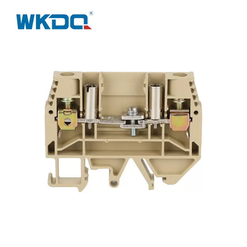 JWTL 6_1S Weidmuller Electrical DIN Mounting Screw Current Test Putuskan Blok Terminal