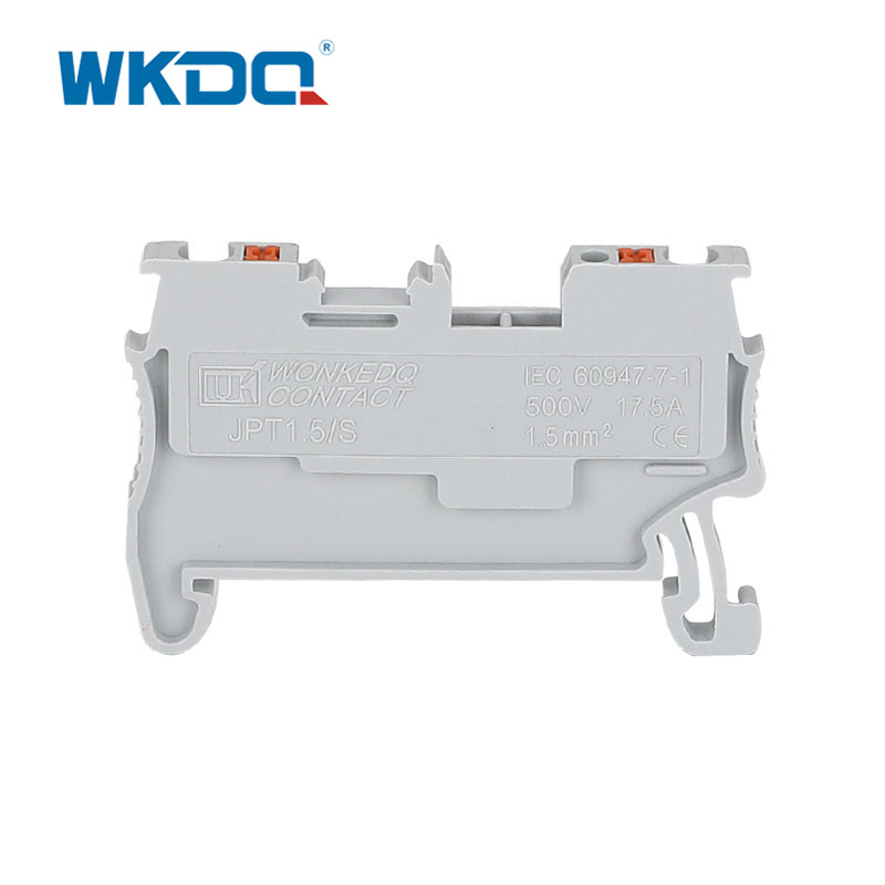 Blok Terminal Nilon PA66 Din Rail NS35