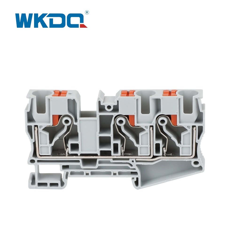 PT10-TW Ut Series Dorong Blok Terminal Multi Konduktor Tanpa Sekrup
