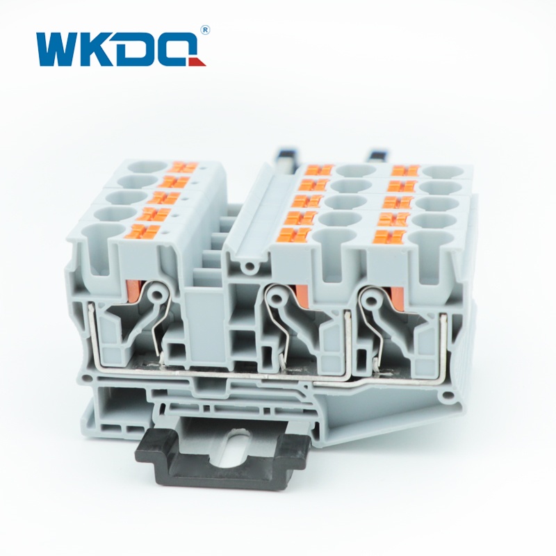 PT10-TW UT Series Push in Screwless Multi Conductor Terminal Block
