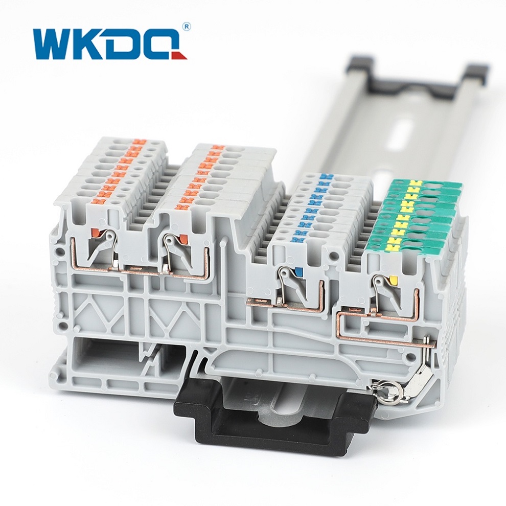 PTIO1.5/S/3 PE Push In Koneksi Ground Terminal Block Sensor Actuato