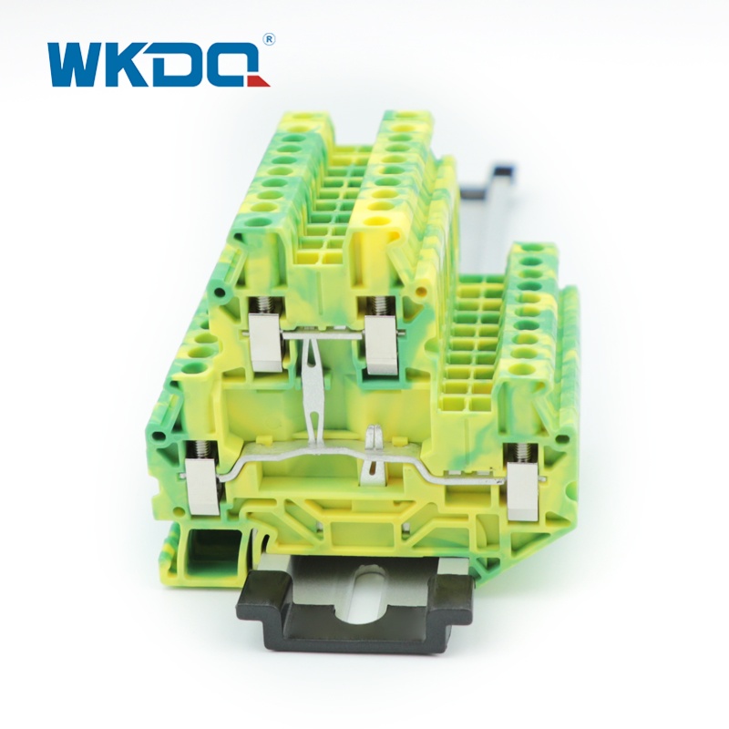 UTTB2.5-PE 2.5mm2 DIN Rel Rel Double Level Sekrup Terminal Ground Terminal Block