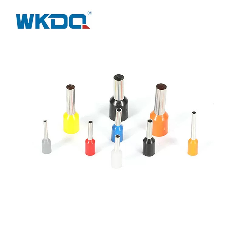 VE0508 ​​0.5mm² Insulated Cord Wire End Ferrules Terminal Boots Renda Tembaga Ferrule Wire Crimp